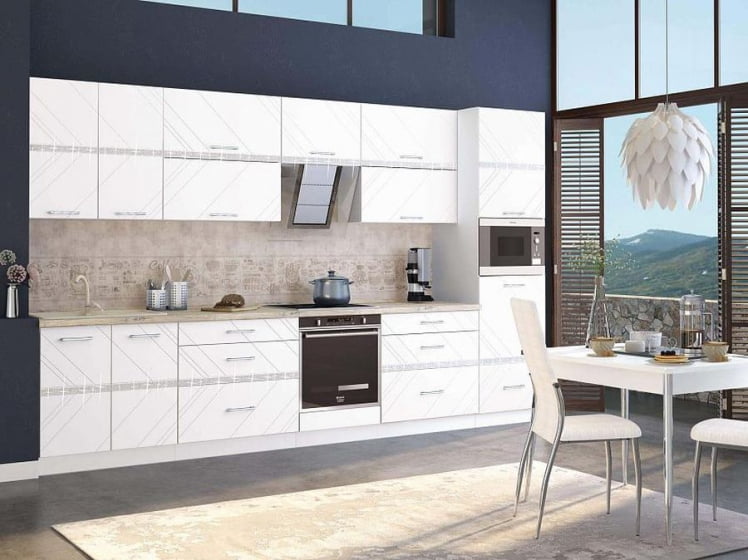 Кухонный гарнитур (ширина 360 см) Бьянка 3_0