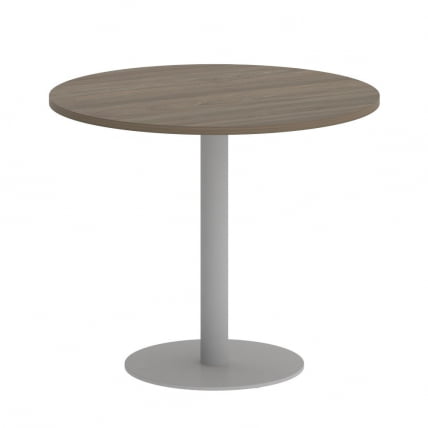 Стол журнальный круглый ХОМЕ ОФФИCЕ ВР.СП-5-90.1 Вяз Благородный/Серый металл / HOME OFFICE VR.SP-5-90.1_0