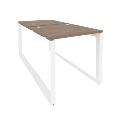 Рабочая станция на О-образном м/к ОНИКС О.МО-Д.РС-2.0.8 Дуб Аризона/Белый / ONIX O.MO-D.RS-2.0.8_0