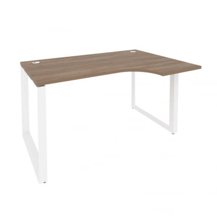 Стол эргономичный правый на О-образном м/к ОНИКС О.МО-СА-2Р Дуб Аризона/Белый / ONIX O.MO-SA-2R_0