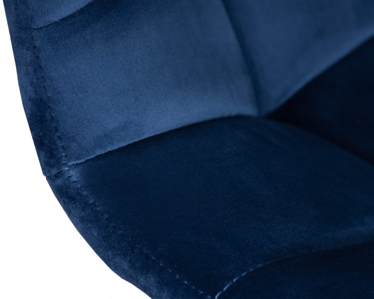 Стул барный ДОБРИН ТАИЛОР ВХИТЕ (синий велюр (МДЖ9-117)) 2 шт / DOBRIN TAILOR WHITE (MJ9-117))_8