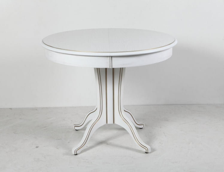 Стол обеденный Орион-5 (д1100) тон 1 с золотой патиной / (d1100)_0