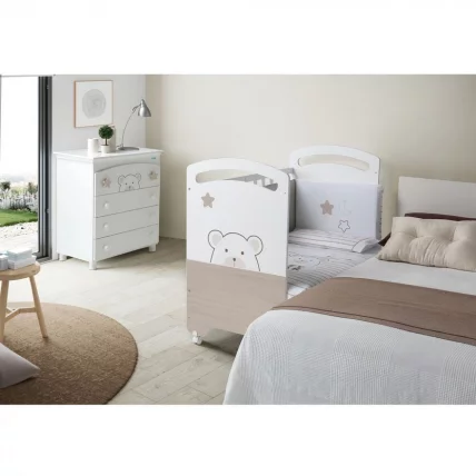 Комод пеленальный Микуна Бубу Б-970 Вхите Беиге Старс / Micuna Bubu B-970 White Beige Stars_4