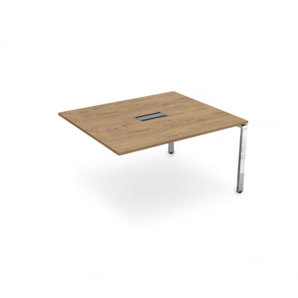 Стол системы БЭНЧ, переговорный, конечный ГЛОСС ЛИНЕ НСПК-П.926 Теаквоод / GLOSS LINE Teakwood_0