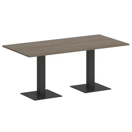 Стол прямоугольный ХОМЕ ОФФИCЕ ВР.СП-5-180.2 Вяз Благородный/Антрацит металл / HOME OFFICE VR.SP-5-180.2_0
