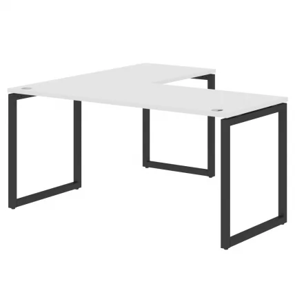 Стол угловой правый КСТЕН-К КСКCТ 1615 Р Белый Антрацит / XTEN-Q XQCT R_0