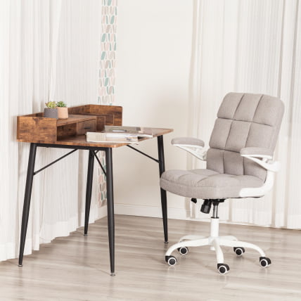 Кресло офисное Лугано Вх ткань теддй, светло-серый / Lugano Wh teddy,_12