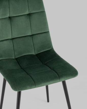 Стул Одди велюр Зеленый_7