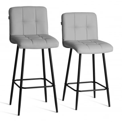 Полубарный стул Медео/Медео экокожа , черный, 42х56х102 см / Medeo/Медео_14