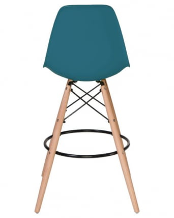 Стул барный ДОБРИН ДСВ БАР (ножки светлый бук, цвет сиденья морской волны (Г-05)) 2 шт / DOBRIN DSW BAR (G-05))_5
