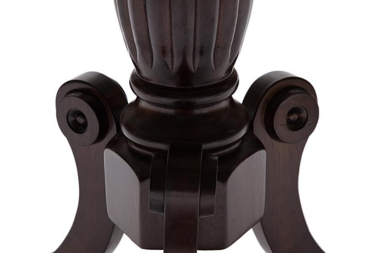 Стол МЕЕН ( МО-ЕТ ) дерево гевея/мдф, 59х59х55см, Тобаcко / MEEN MO-ET Tobacco_2