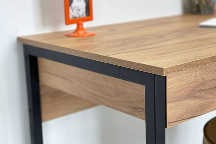 Стол Юниор СМУ-01 белое дерево/белый муар / SMU-01_5