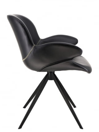 Стул Еверпроф Аурора Экокожа Черный / Everprof Aurora_1