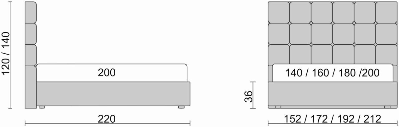 Кровать Ричмонд Коричневый_68178 / Richmond_2
