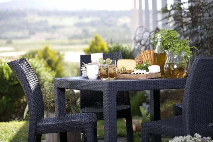 Стол Мелодй Куартет Виски коричневый / Melody Quartet_3