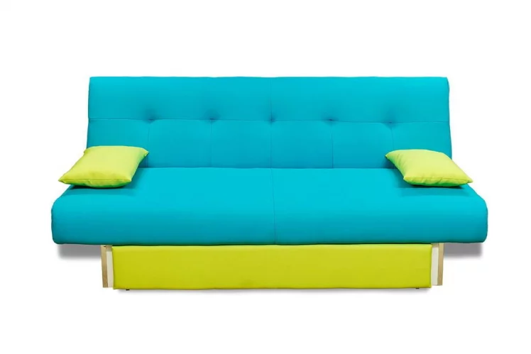 Диван МАНГО 4 (2 категория) Бирюзовый/Салат / MANGO_0