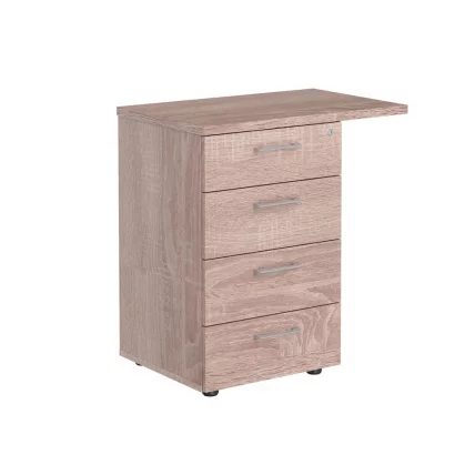 Тумба приставная КСЛC-4Д.2 Дуб Сонома / XLC-4D.2_0