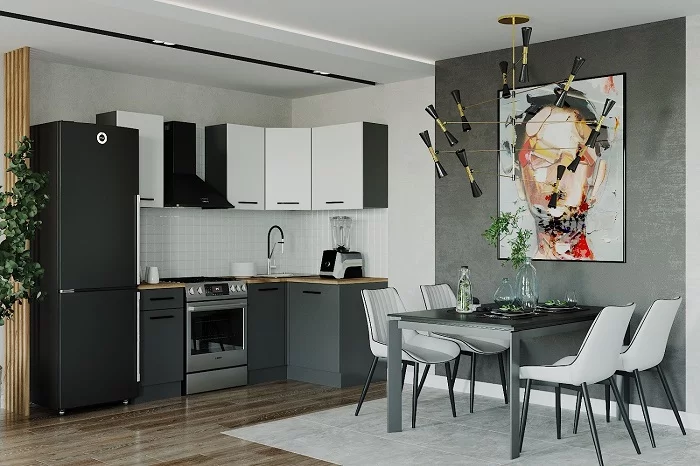 Гарнитур кухонный угловой 2000 Вегас 2000х1200_0