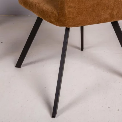 Кресло Оскар Арки микровелюр Коричневый / Oscar Arki_4