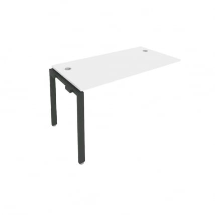 Проходной наборный элемент рабочей станции Метал Сйстем Б.ПРС-СП-1.3 Белый/Антрацит / Metal System_0