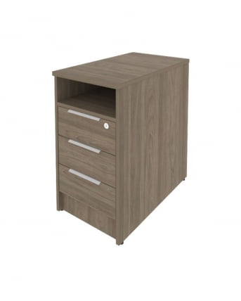 Тумба приставная Метал Сйстем Б.ТП-1 Вяз/Белый / Metal System_0