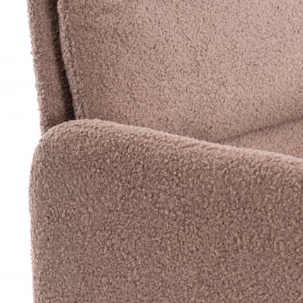 Кресло Довер хром букле, коричневый, барни кокоа / Dover barni cocoa_6