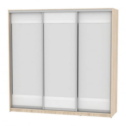 Шкаф-купе Б-230х235х60-3(ДСС-Белый-Д10Д10Д10) / B-230х235х60-3(ДСС-Белый-D10D10D10)_0