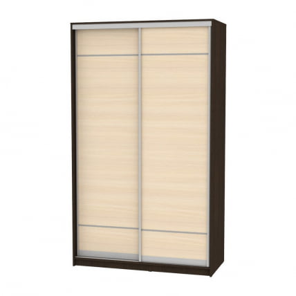 Шкаф-купе Б-220х135х60-3(Венге-ДМ-Д7Д7) / B-220х135х60-3(Венге-ДМ-D7D7)_0