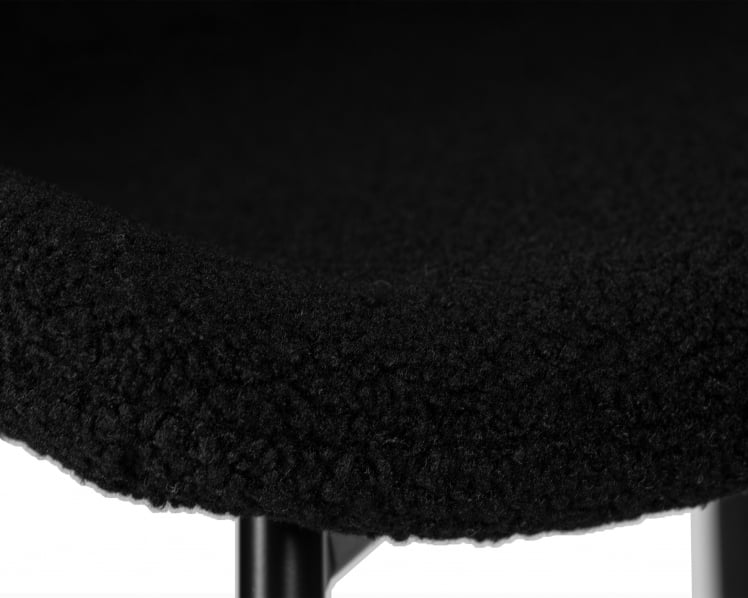 Стул обеденный ДОБРИН МИЛО (черные ножки, черный букле (УФ992-12)) / DOBRIN MILO (UF992-12))_7