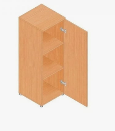 Шкаф для документов средний Р.Пс-3 Серый_1