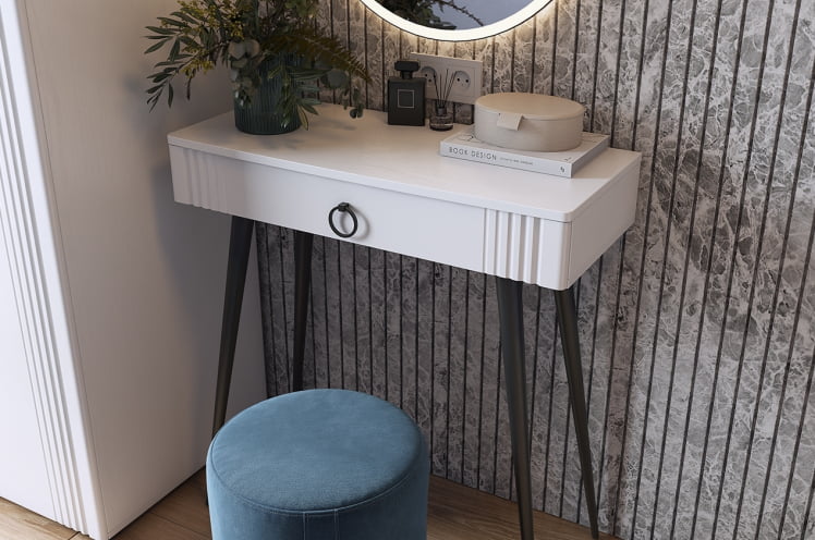 Туалетный столик (без зеркала) Ева ТС-02 / TS-02_5