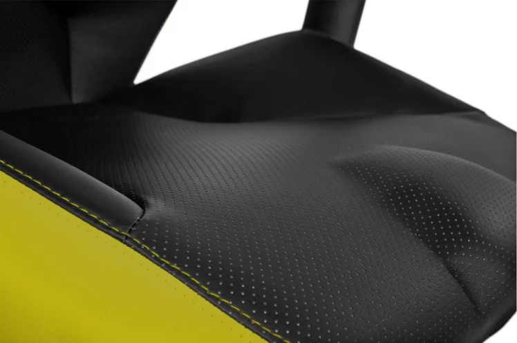 Геймерское кресло ВАРП Зе Желтый/черный / WARP Ze_10
