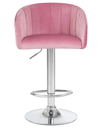 Стул барный ДОБРИН ДЭРCЙ Розовый велюр 1922-16 / DOBRIN DARCY_5