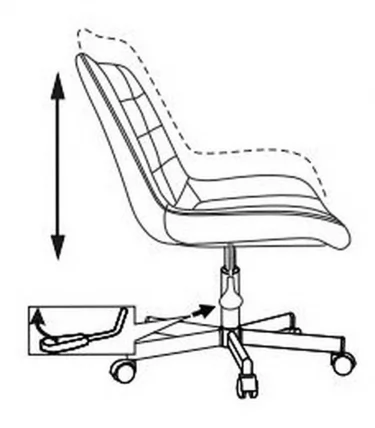 Кресло для оператора Бюрократ CХ-350М Черный / CH-350M_5