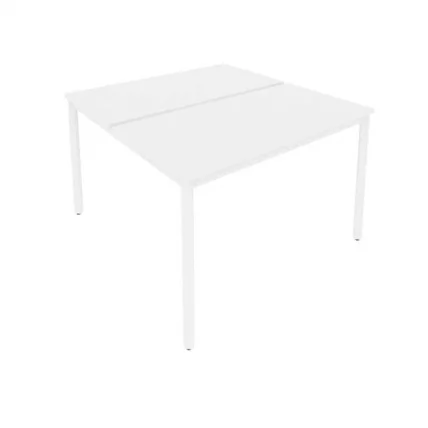 Рабочая станция на металлокаркасе СЛИМ СЙСТЕМ С.СП-4.2 Белый-Белый / SLIM SYSTEM_0