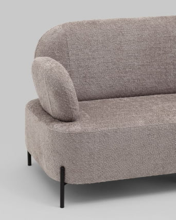 Диван Кэнди ткань букле капучино_2