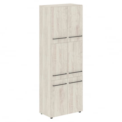 Шкаф с глухими средними дверьми ЛОФТИС ЛХC 80.8 Сосна Эдмонт / LOFTIS LHC_0