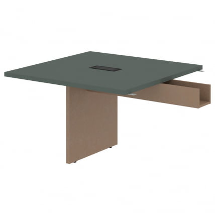 Стол для заседаний приставной ВЕЛИОН ВФCТ 1212 Нефрит Кобра / VELION VFCT_0
