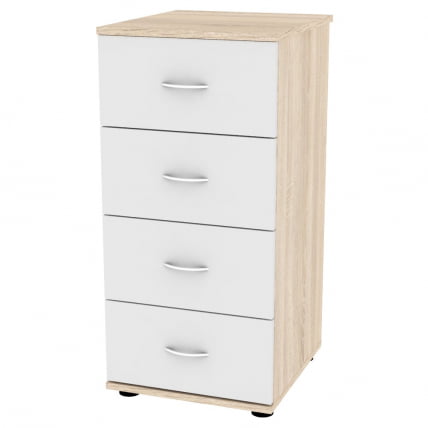 Комод Алиса(К3)856х401х459ручкаскоба96мм(ДСС-Белый) / Алиса(K3)856х401х459ручкаскоба96мм(ДСС-Белый)_0