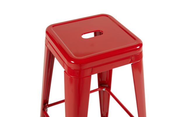 Стул барный ТОЛИКС красный глянцевый КД / TOLIX KD_3