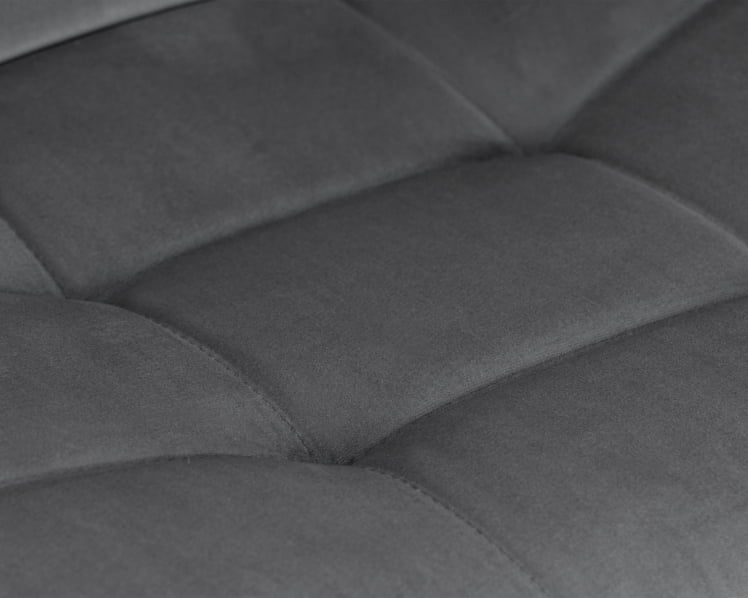 Стул барный ДОБРИН ТАИЛОР БЛАCК (серый велюр (МДЖ9-75)) / DOBRIN TAILOR BLACK (MJ9-75))_6