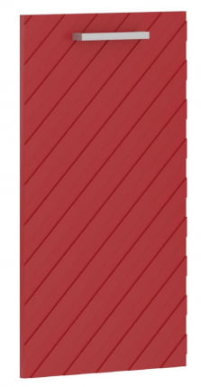 Дверь низкая левая Торр ЛУКС ТЛЛД 42-1 Л Красная / Torr LUX TLLD L_0