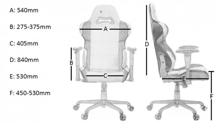 Геймерское кресло Ароззи Торретта Блуе В2 / Arozzi Torretta Blue V2_5