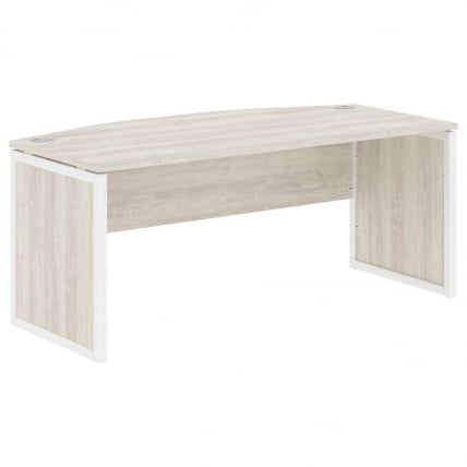 Стол руководителя КСТЕН-КП КСКПЕТ 189 Сосна Эдмонт Белый / XTEN-QP XQPET_0