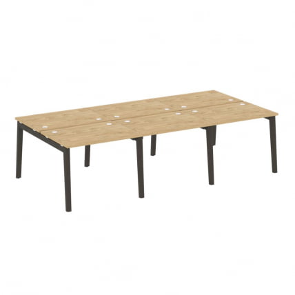 Рабочая станция ОНИКС ВООД ОВ.Д.РС-6.1.7 Тиквуд Светлый/Темный / ONIX WOOD OW.D.RS-6.1.7_0