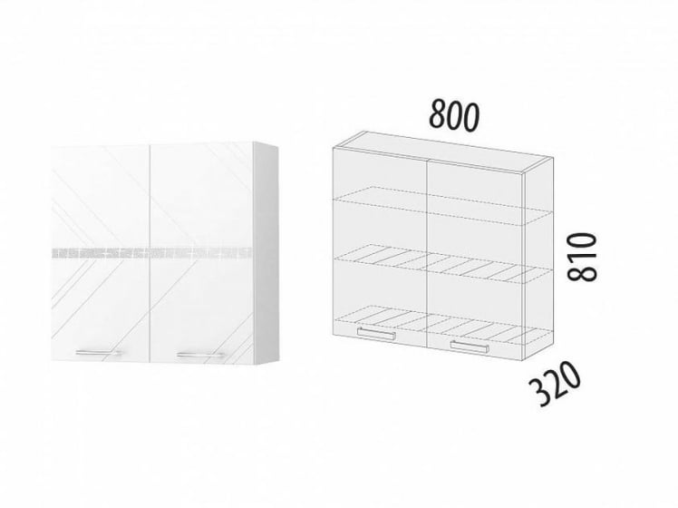Шкаф-сушка кухонный Бьянка 102.02_1