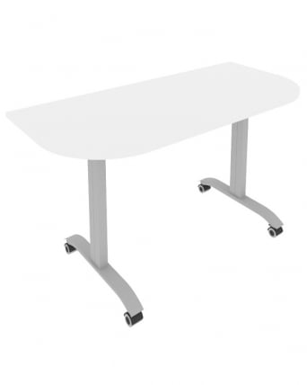 Стол радиусный складной мобильный МОБИЛЕ СЙСТЕМ СМ-5.1 Белый / MOBILE SYSTEM_0