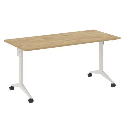 Стол складной мобильный КС-Пулл КС.М-4.7 Тиквуд Светлый/Белый / X-Pull X.M-4.7_0