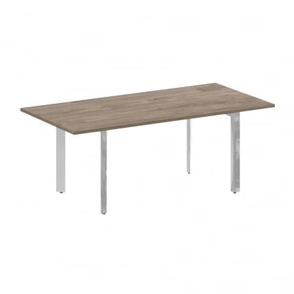 Стол переговорный на П-образном м/к ОНИКС ДИРЕCТ ЛУКС М-О.МП-ПРГ-19 Тиквуд темный / ONIX DIRECT LUX M-O.MP-PRG-19_0