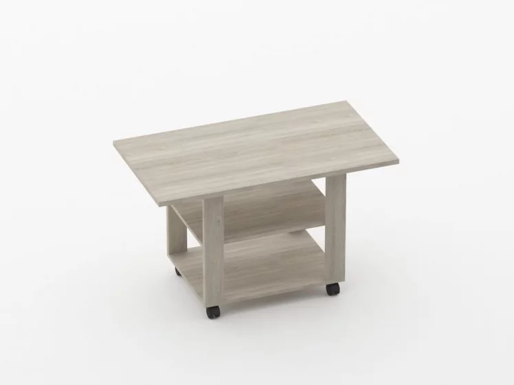 Стол журнальный Твин 14.11.10 Дуб Сантана светлый / Twin_0